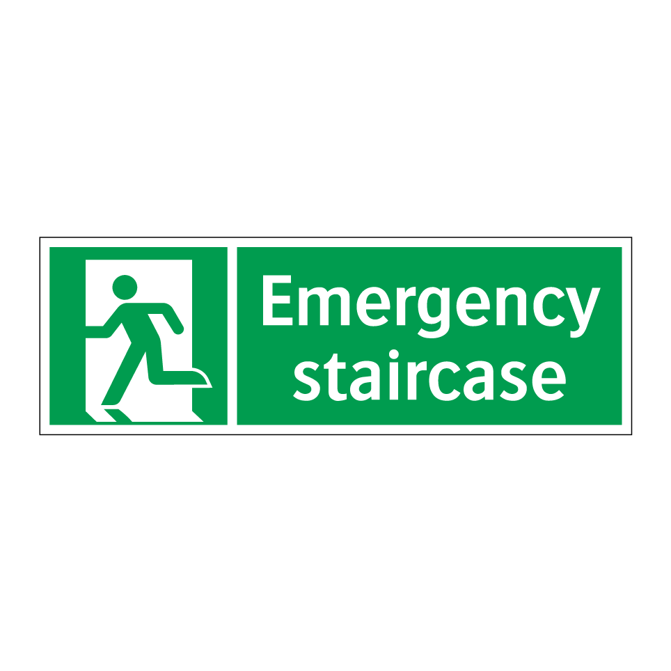 Emergency staircase