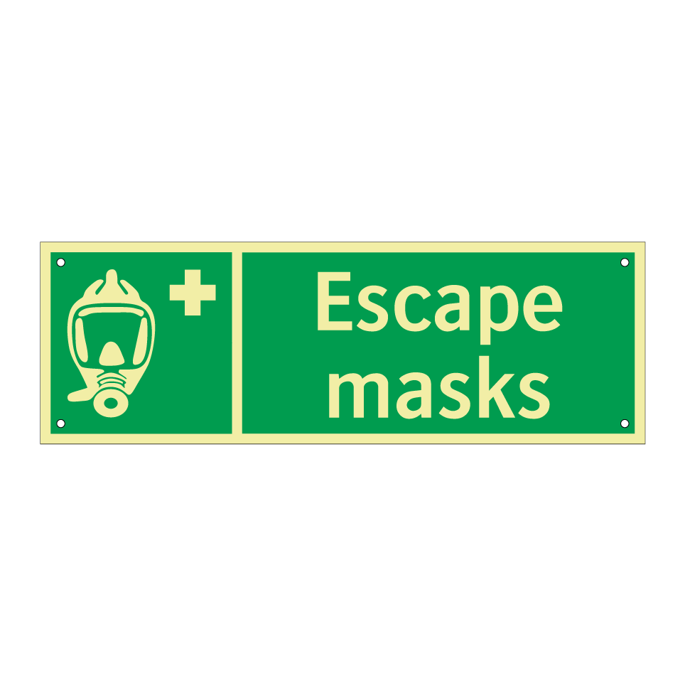 Escape masks