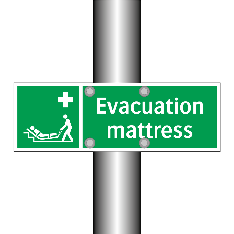 Evacuation mattress