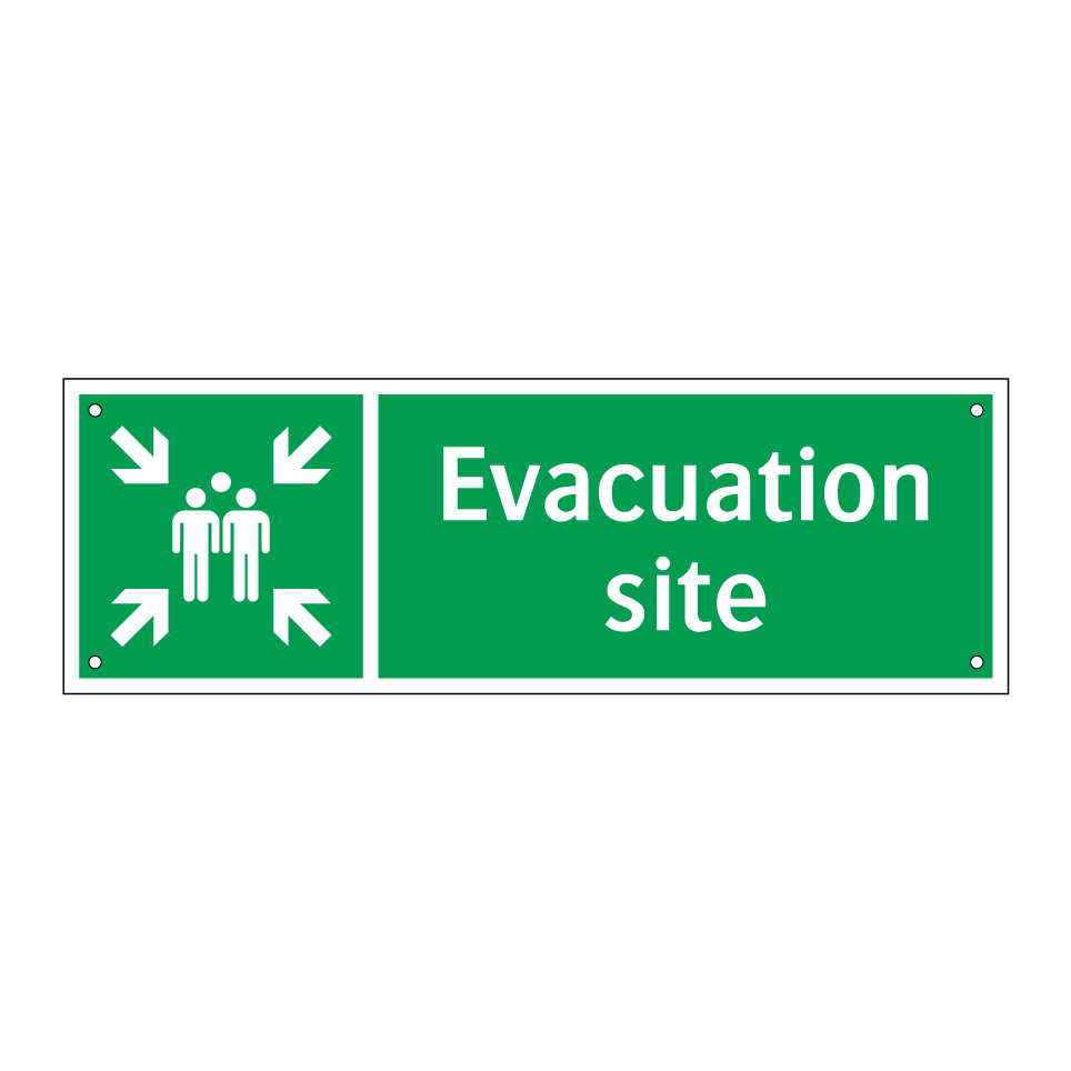 Evacuation site