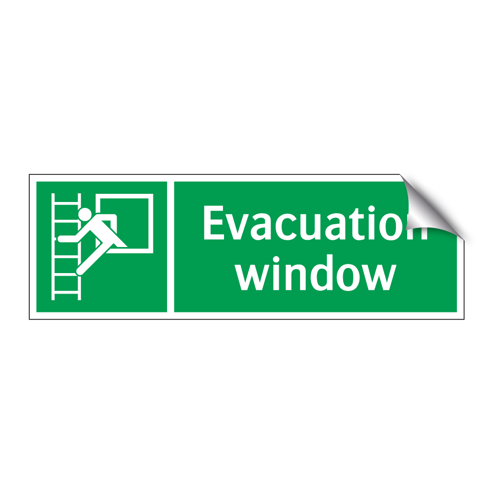 Evacuation window