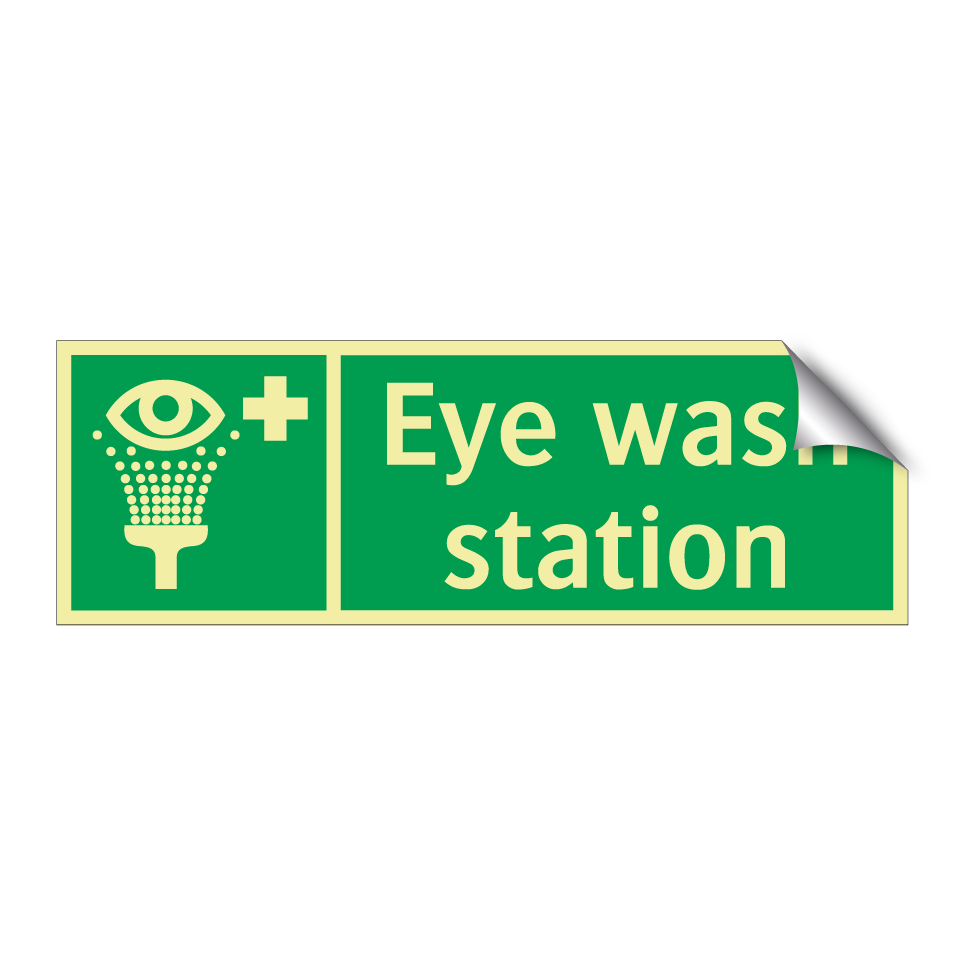 Eye wash station