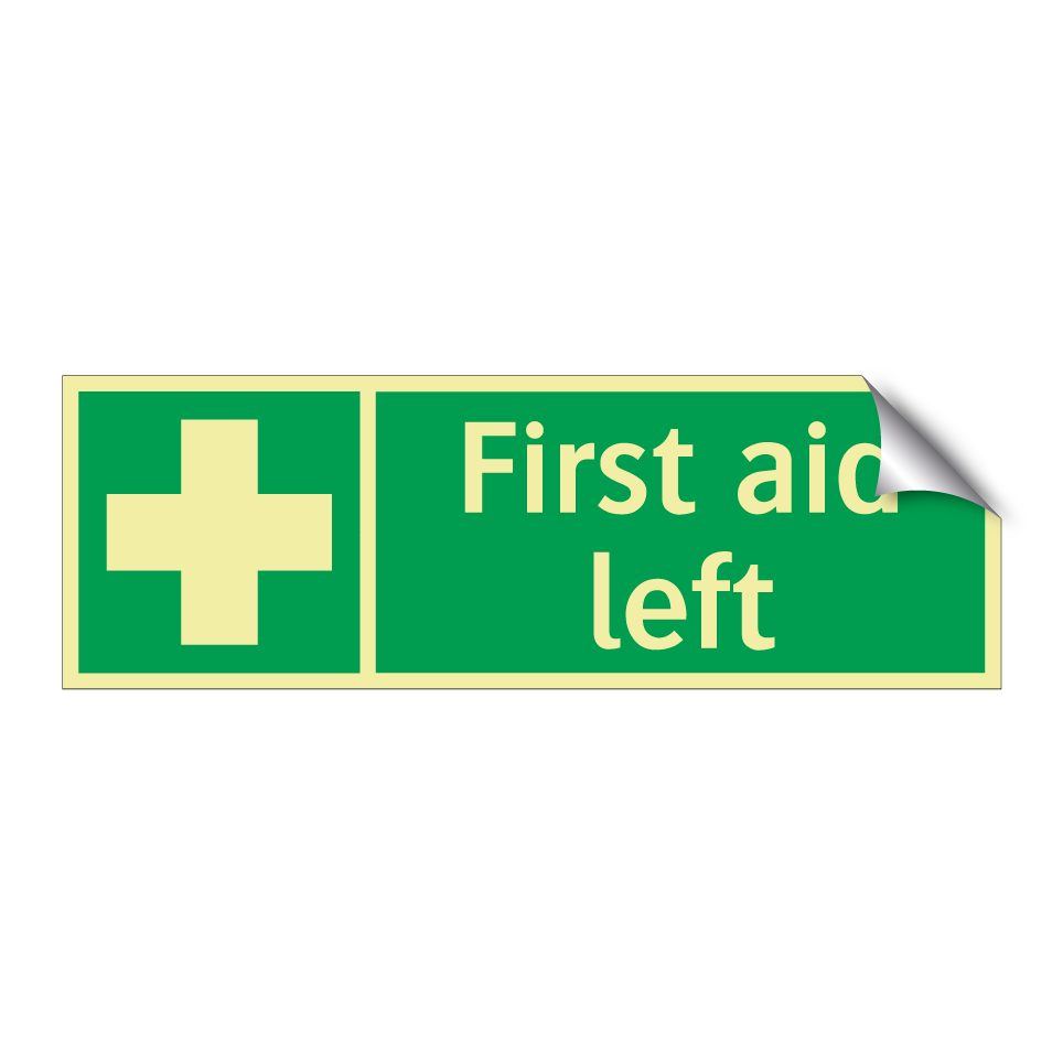 First aid left