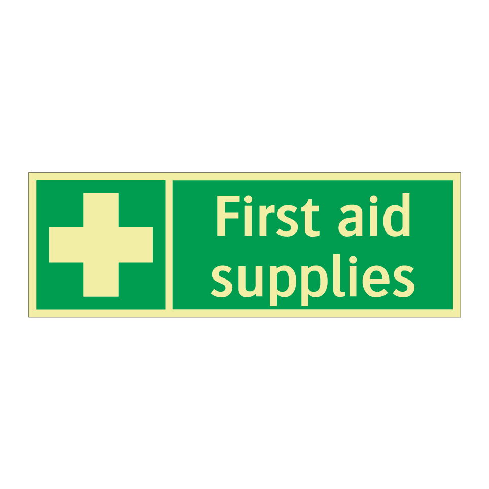 First aid supplies
