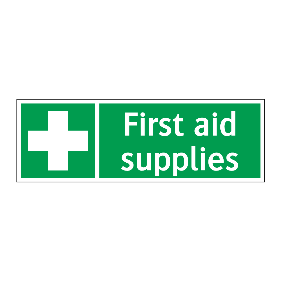 First aid supplies