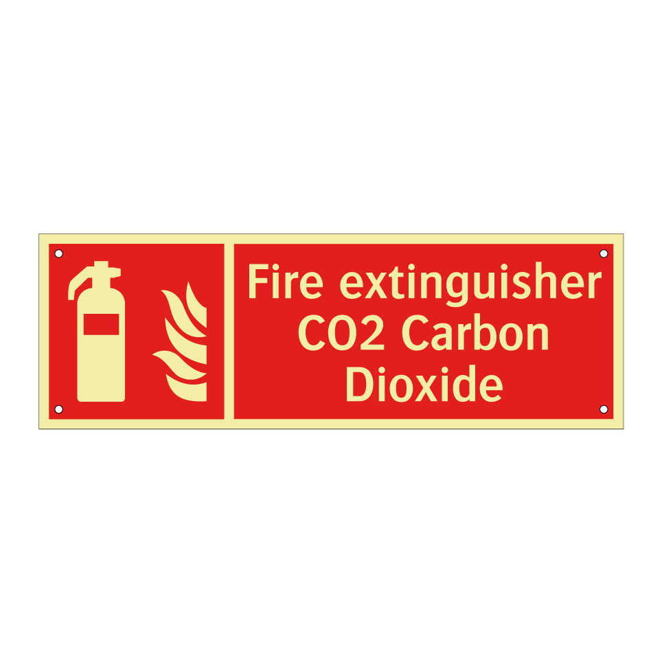Fire extinguisher CO2 Carbon Dioxide