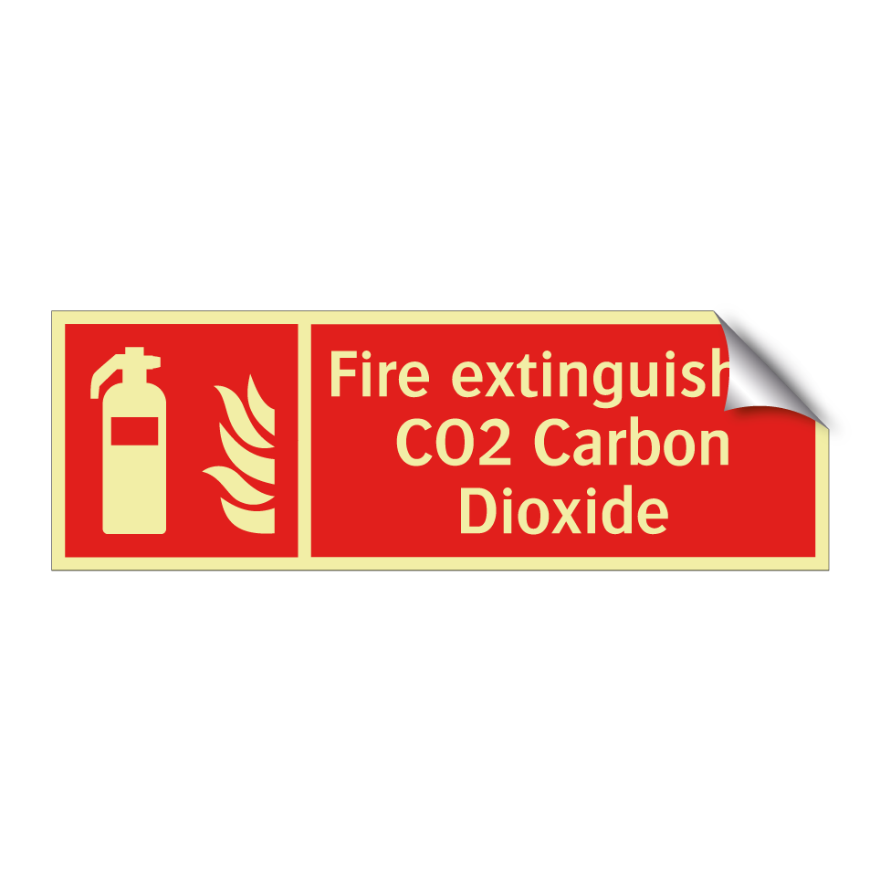 Fire extinguisher CO2 Carbon Dioxide