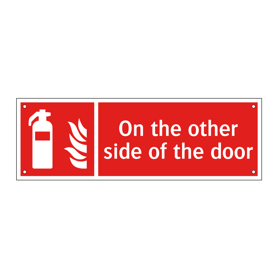 On the other side of the door