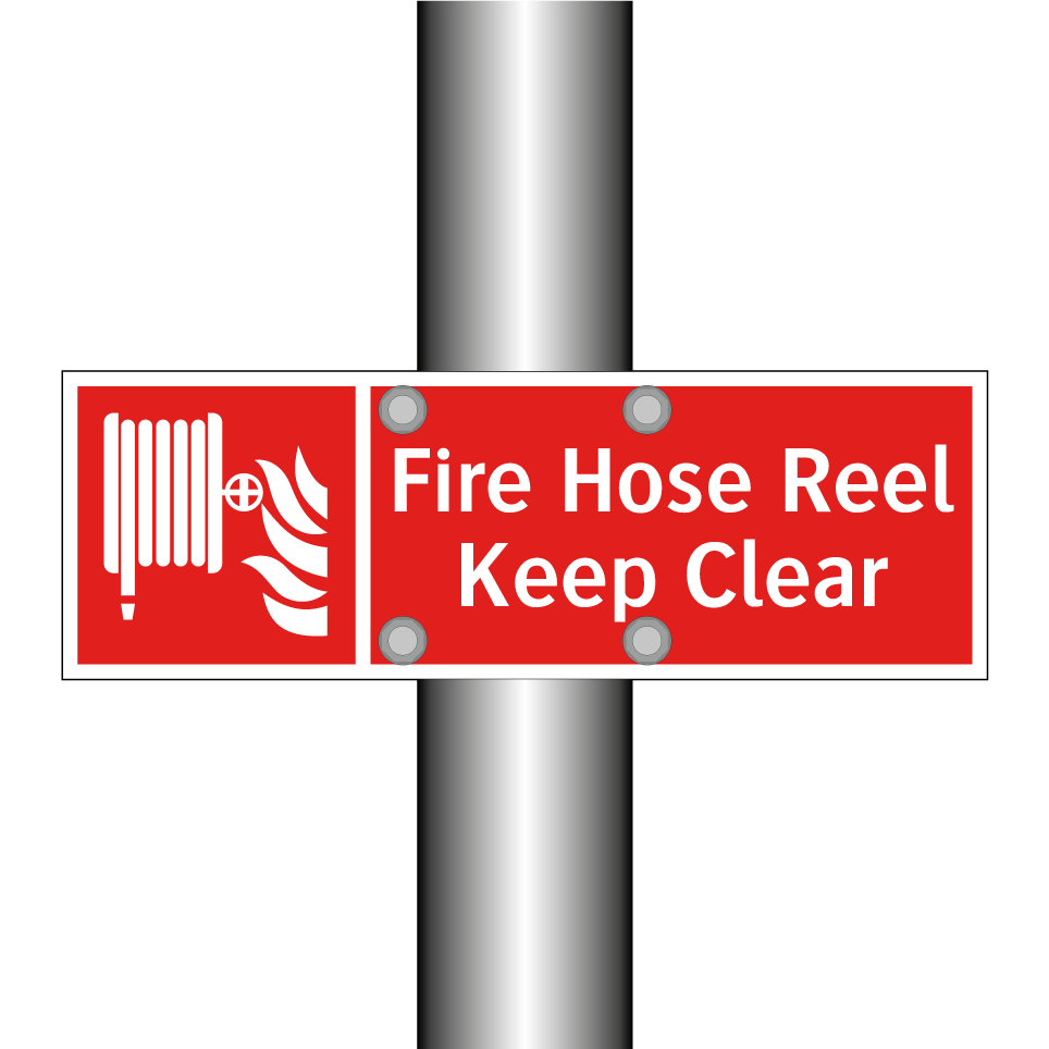 Fire Hose Reel Keep Clear