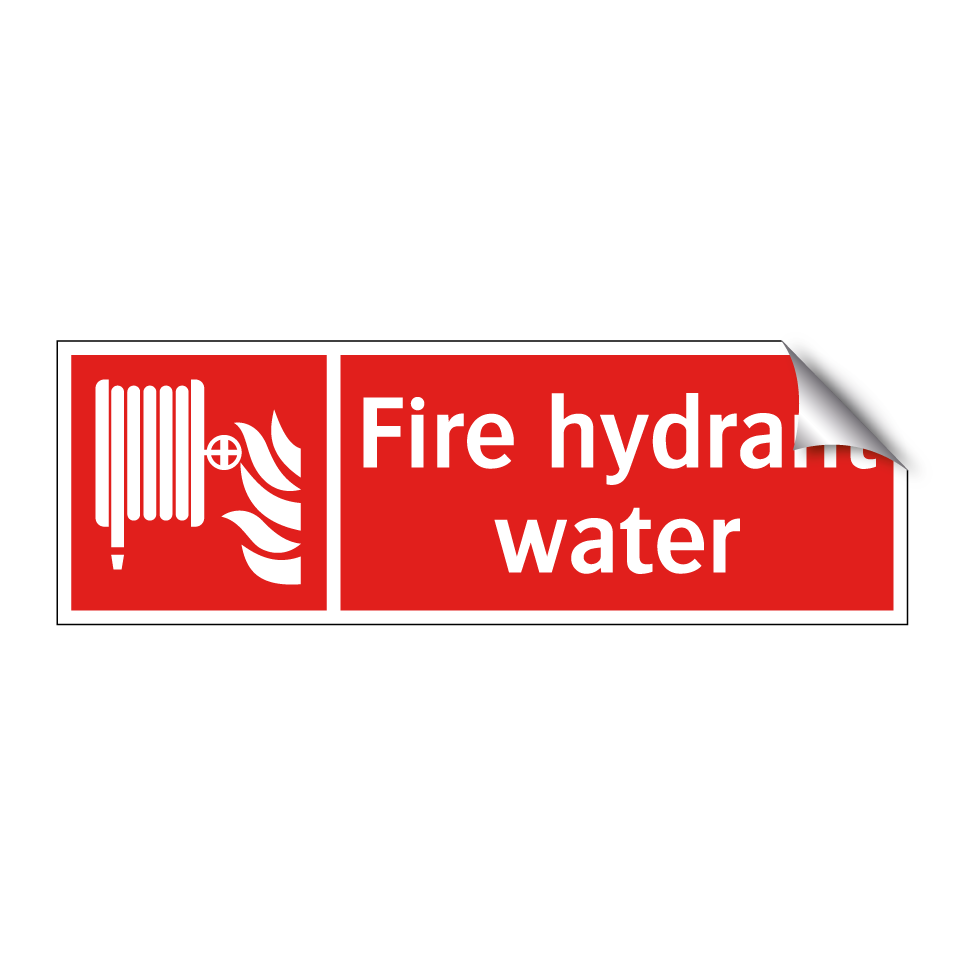Fire hydrant water