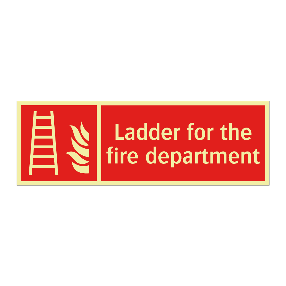 Ladder for the fire department