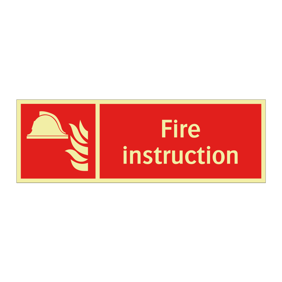Fire instruction
