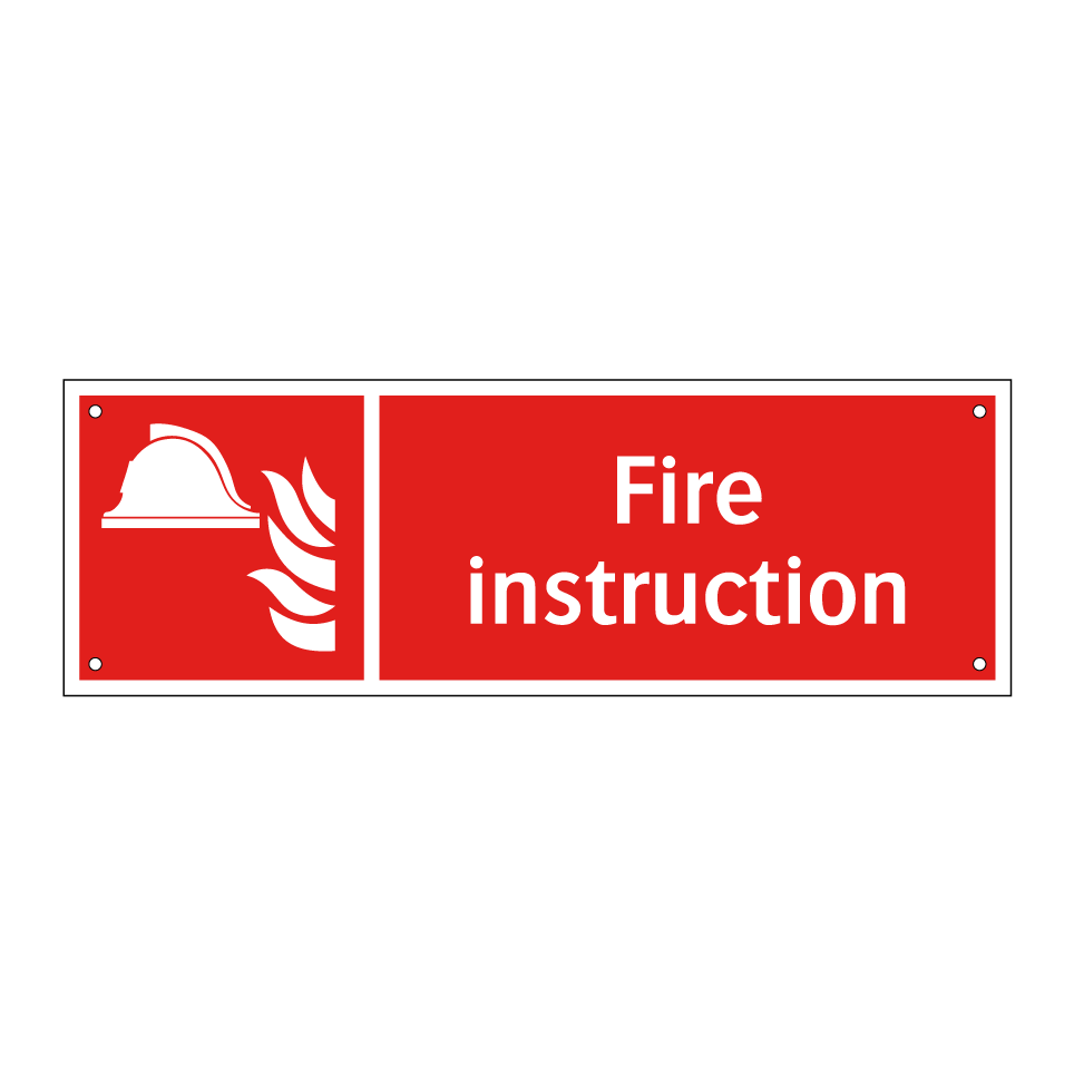 Fire instruction