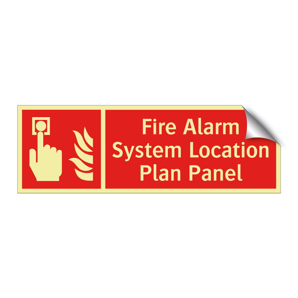 Fire Alarm System Location Plan Panel