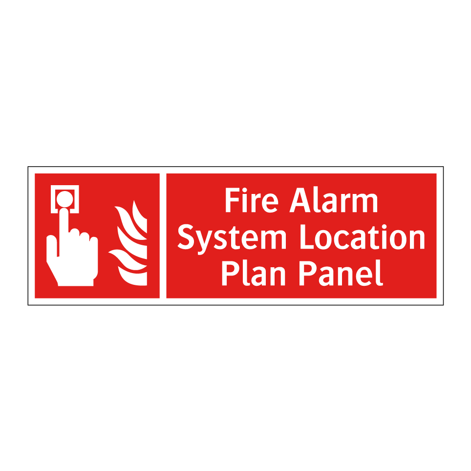 Fire Alarm System Location Plan Panel