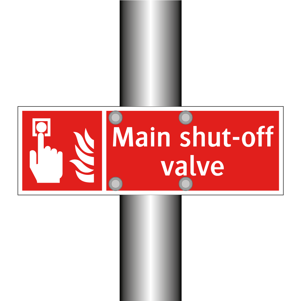 Main shut-off valve