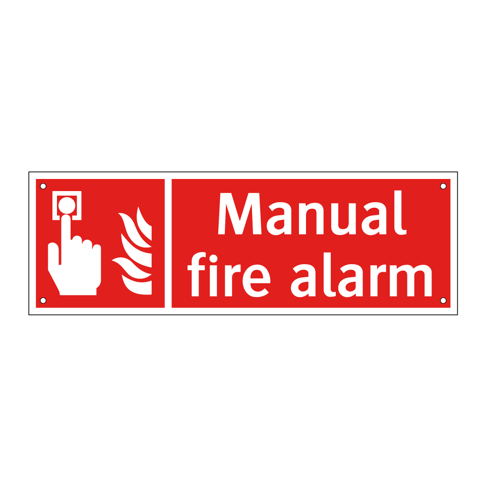 Manual fire alarm