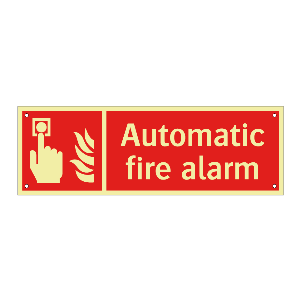 Automatic fire alarm