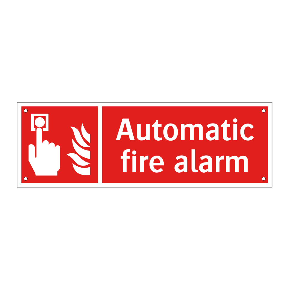 Automatic fire alarm