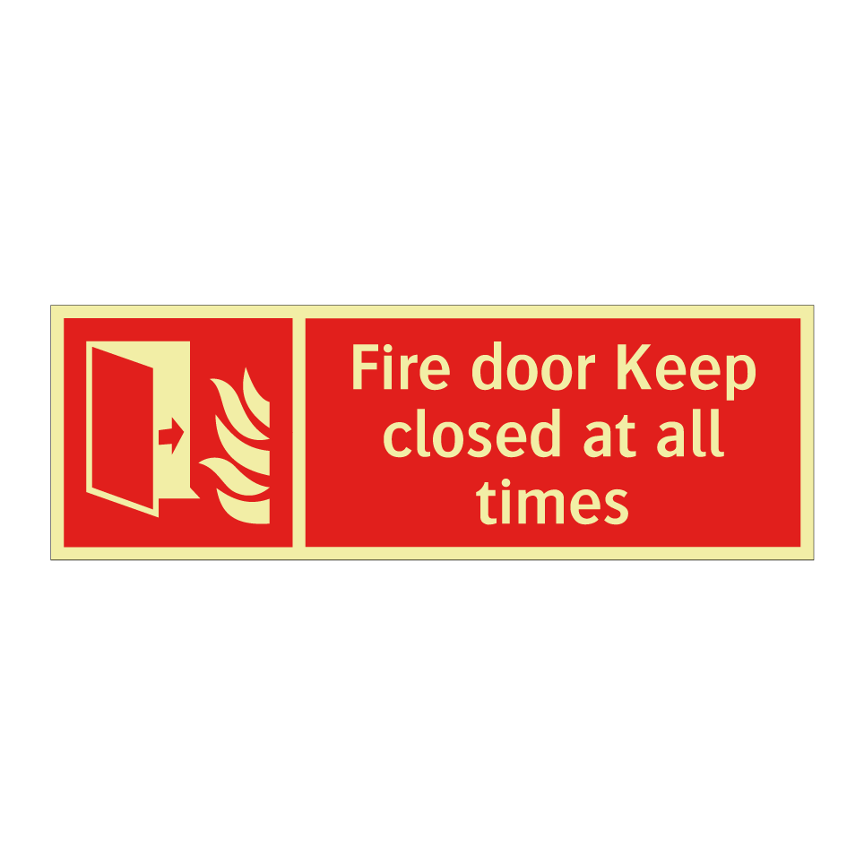 Fire door Keep closed at all times
