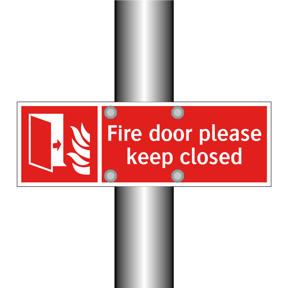 Fire door please keep closed