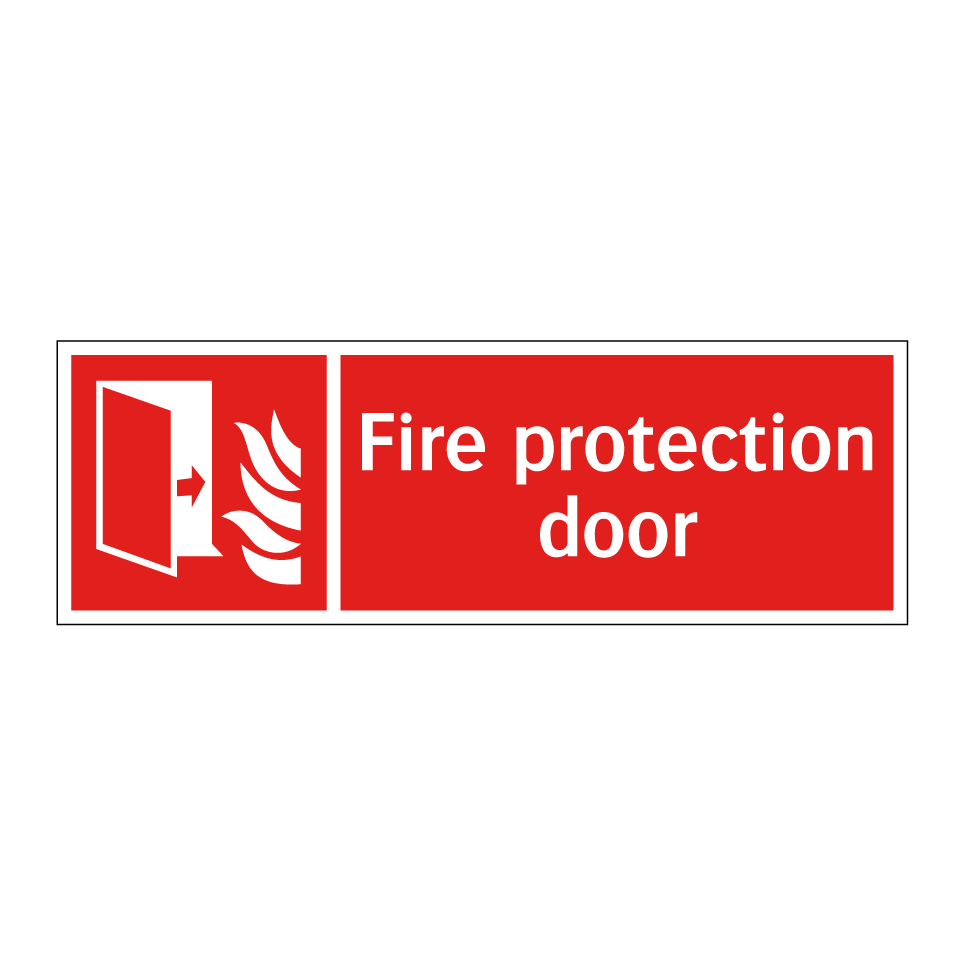Fire protection door