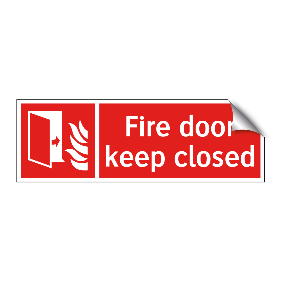 Fire door keep closed
