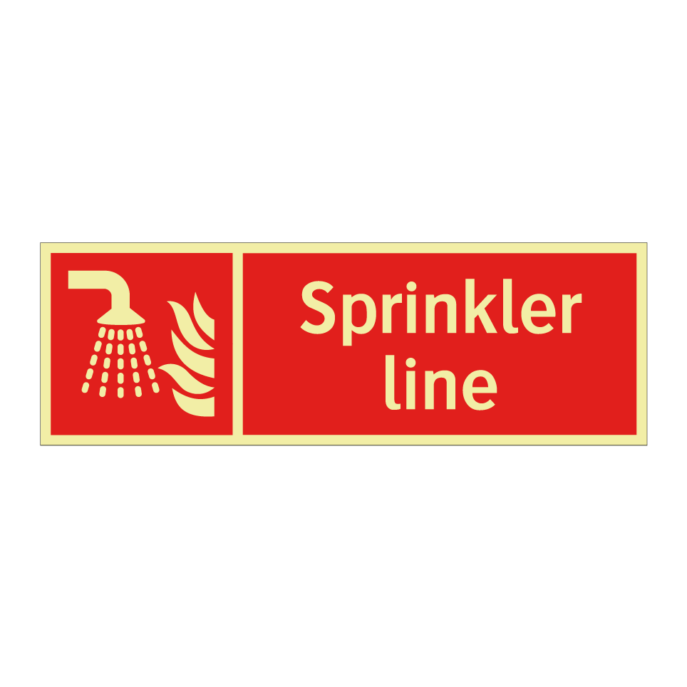 Sprinkler line