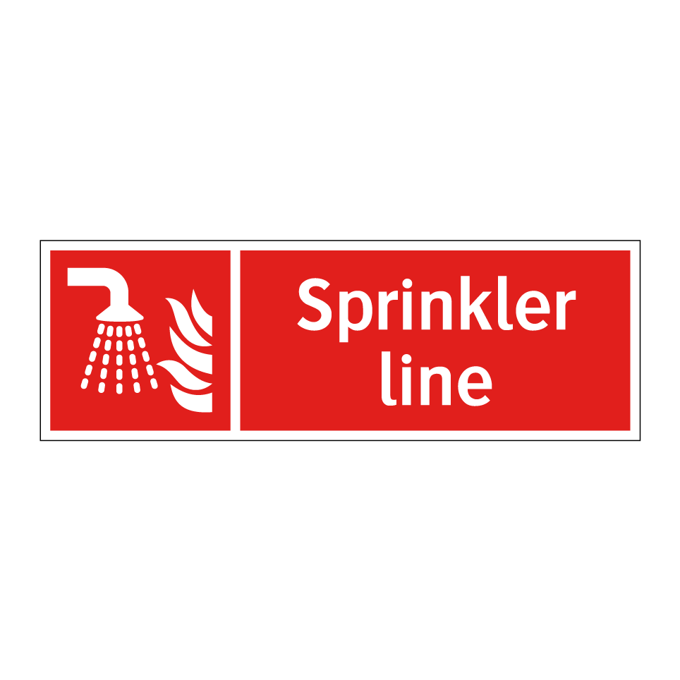 Sprinkler line