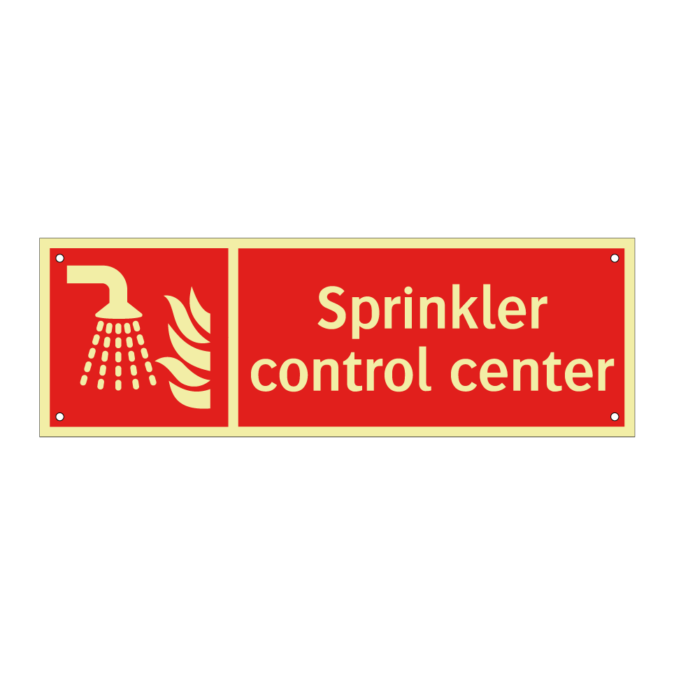 Sprinkler control center
