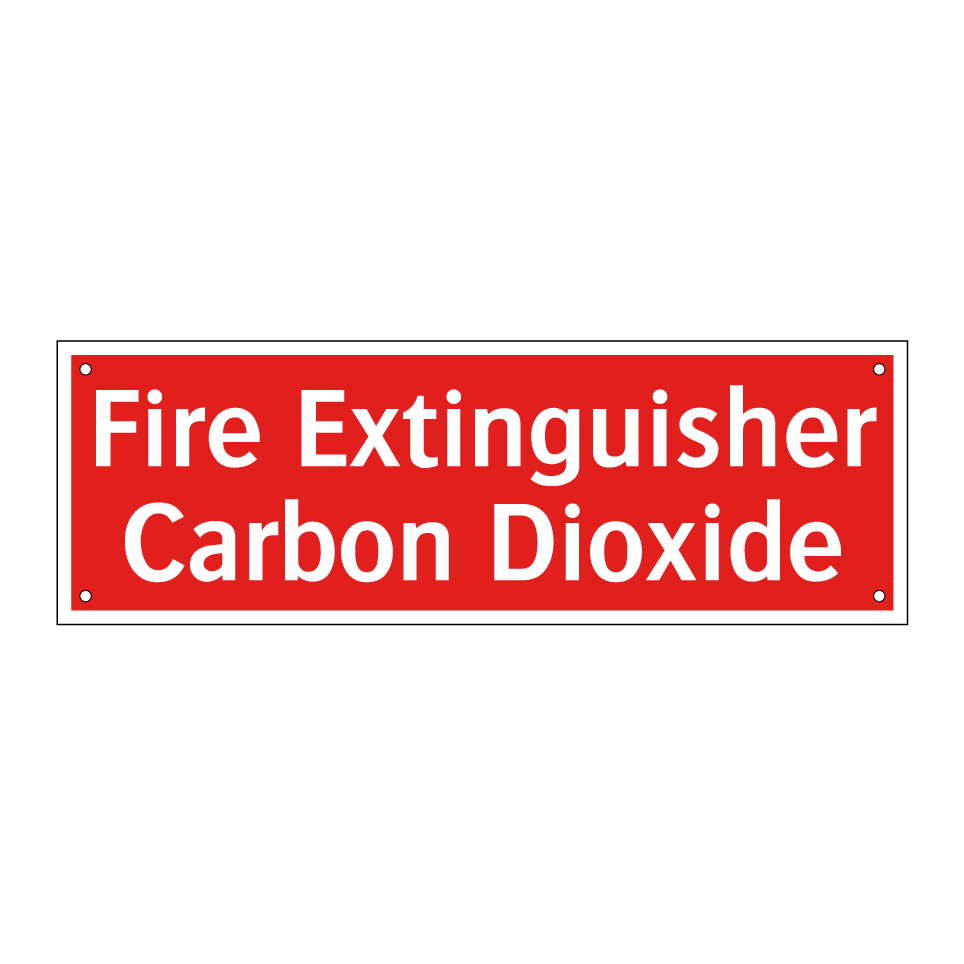 Fire Extinguisher Carbon Dioxide
