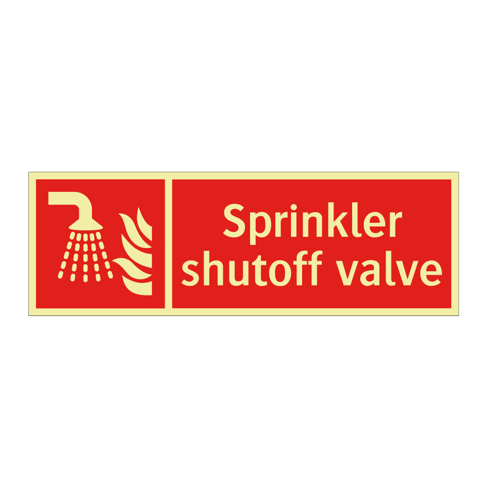 Sprinkler shutoff valve