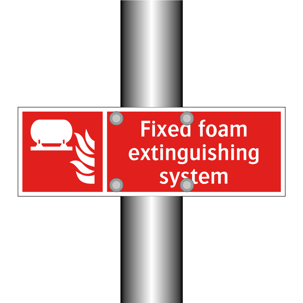 Fixed foam extinguishing system