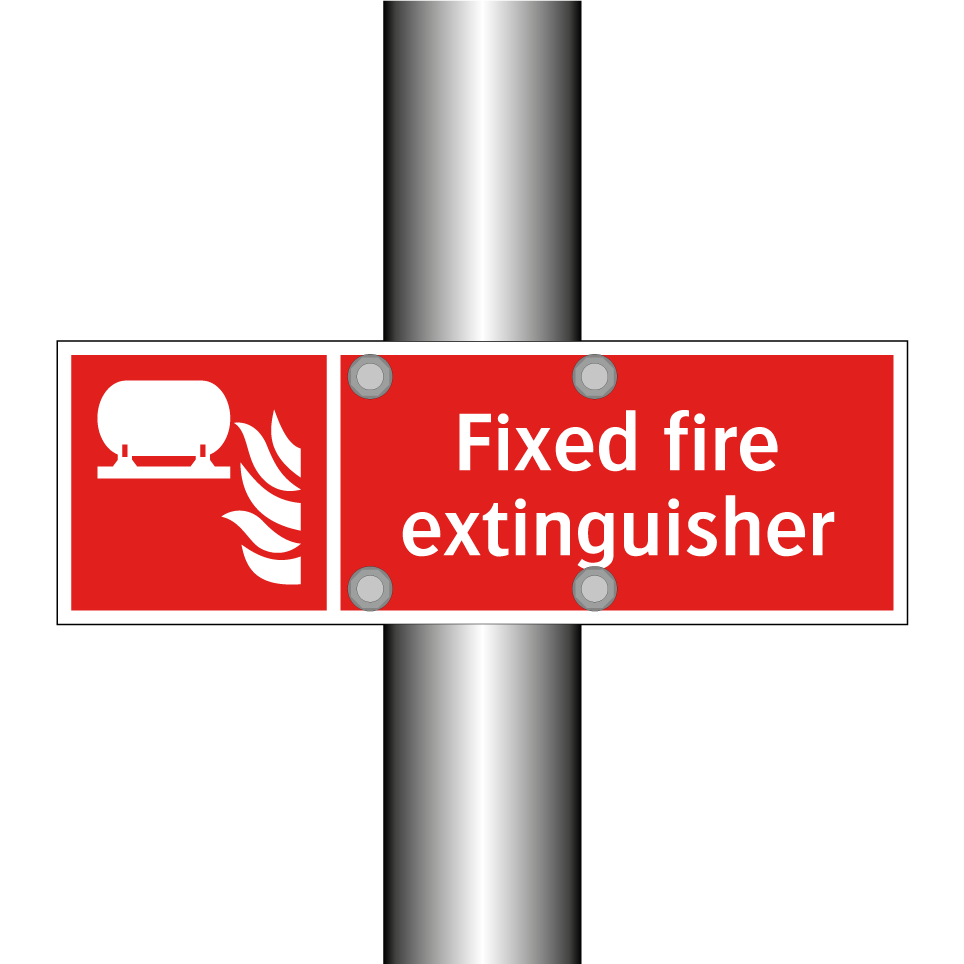 Fixed fire extinguisher