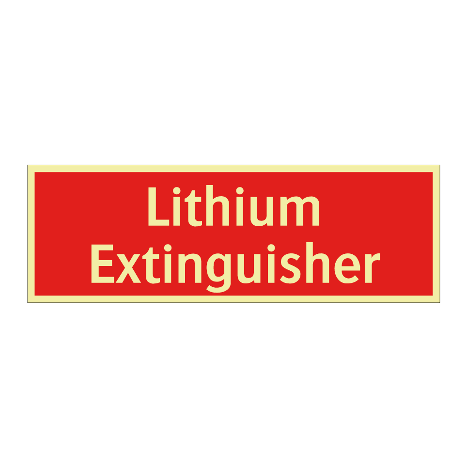 Lithium Extinguisher