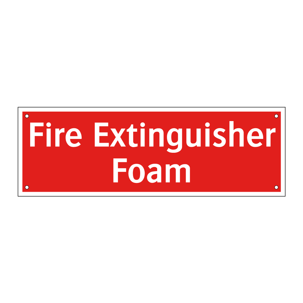 Fire Extinguisher Foam