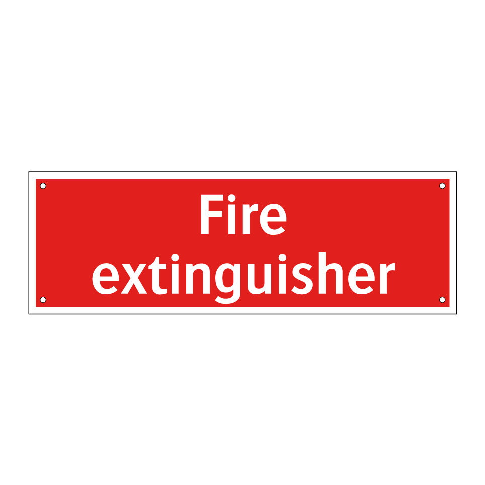 Fire extinguisher