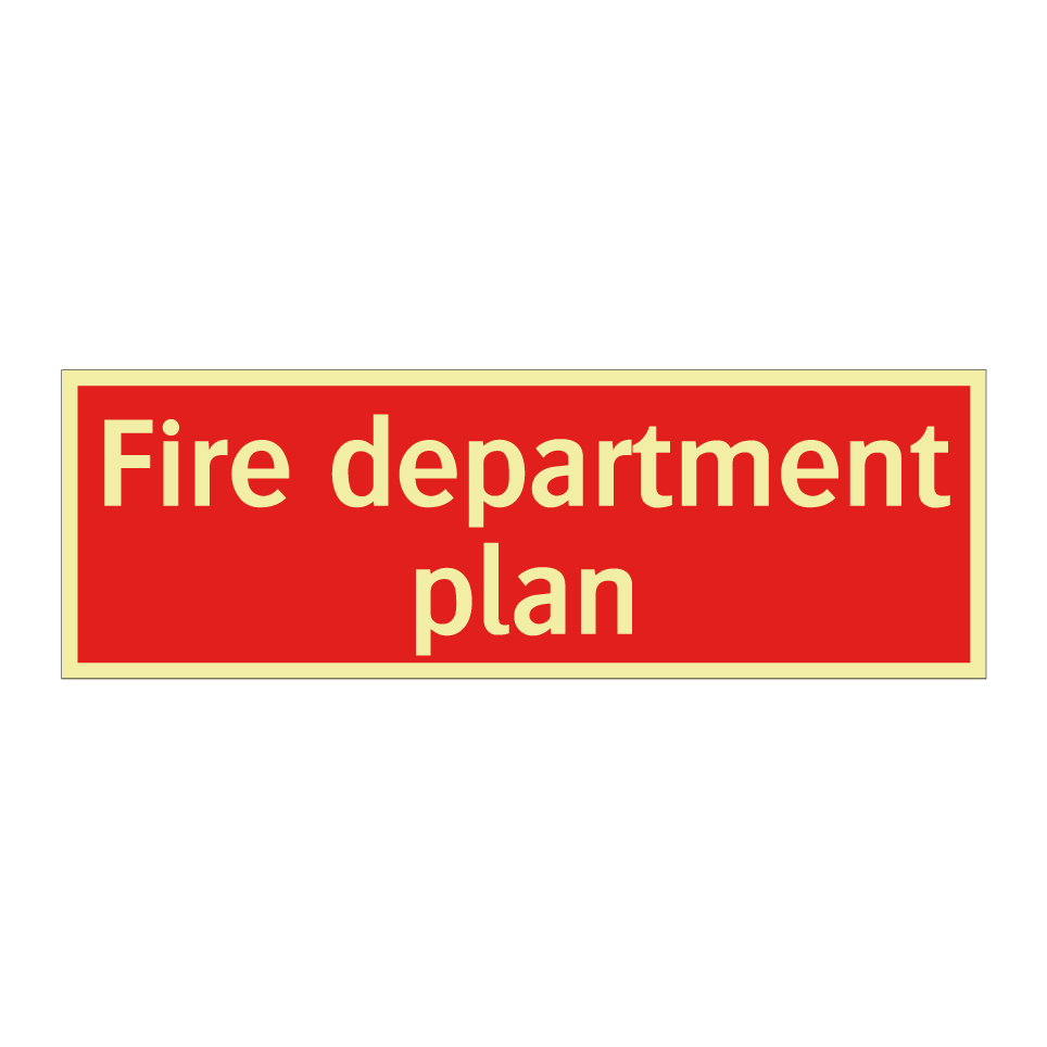 Fire department plan