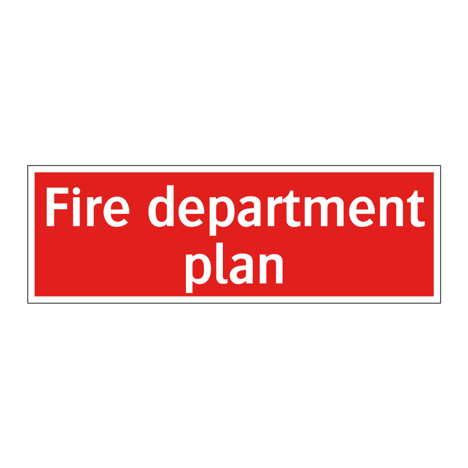 Fire department plan
