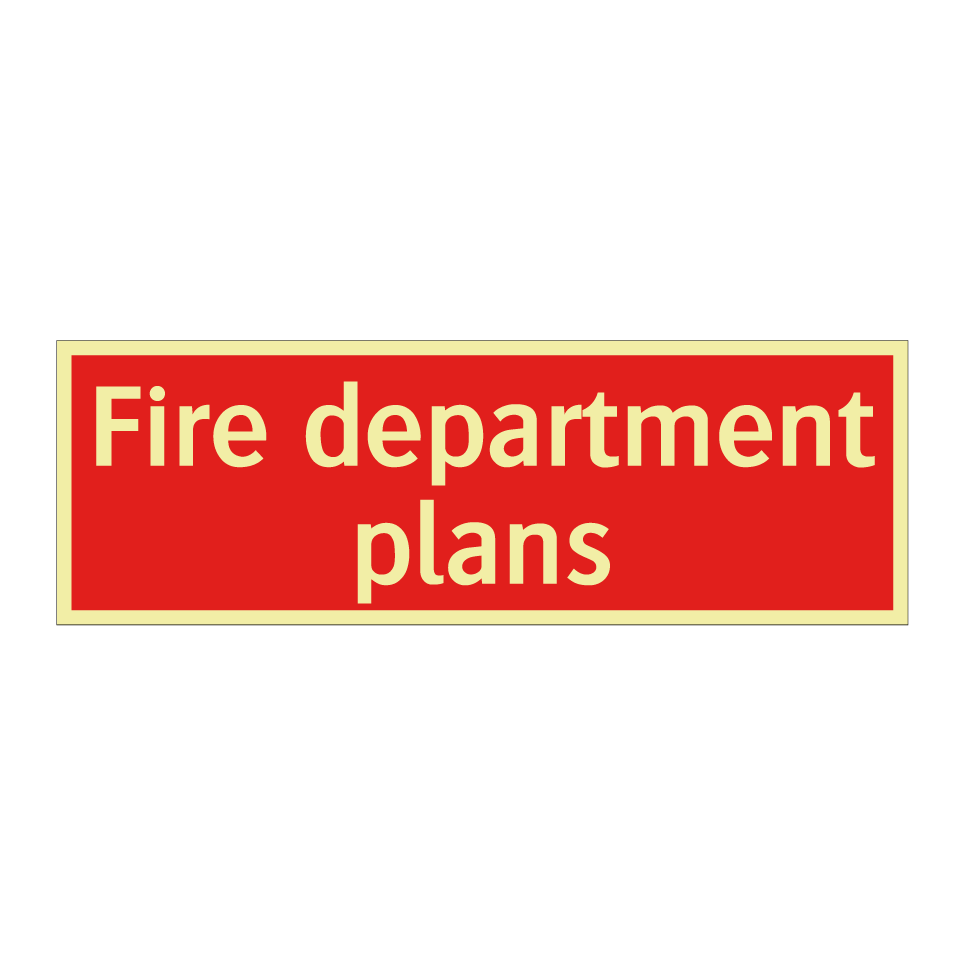 Fire department plans