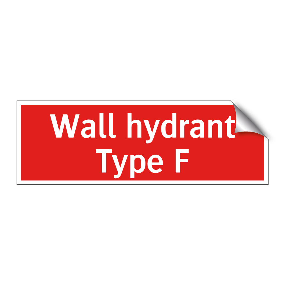 Wall hydrant Type F