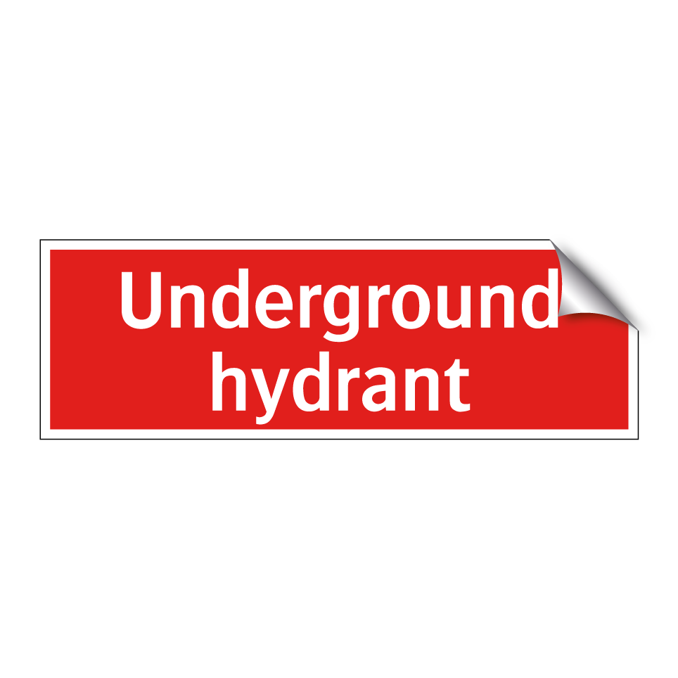 Underground hydrant