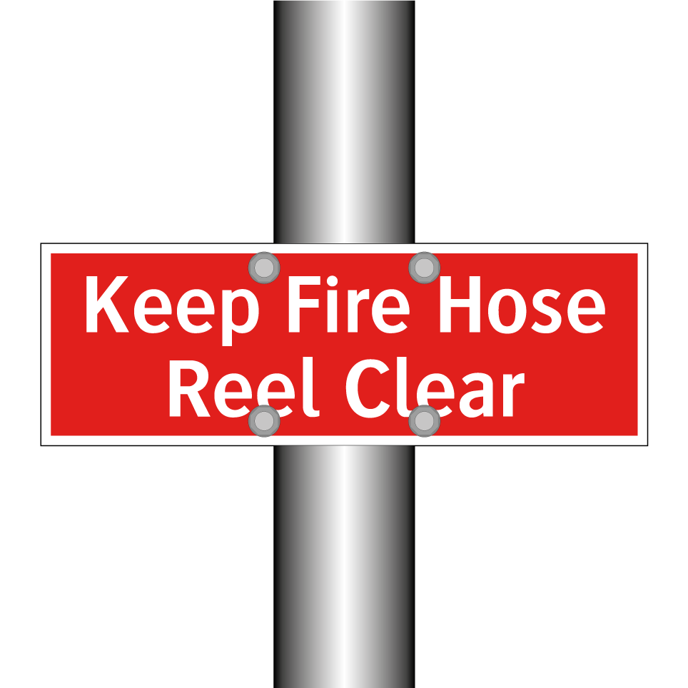 Keep Fire Hose Reel Clear