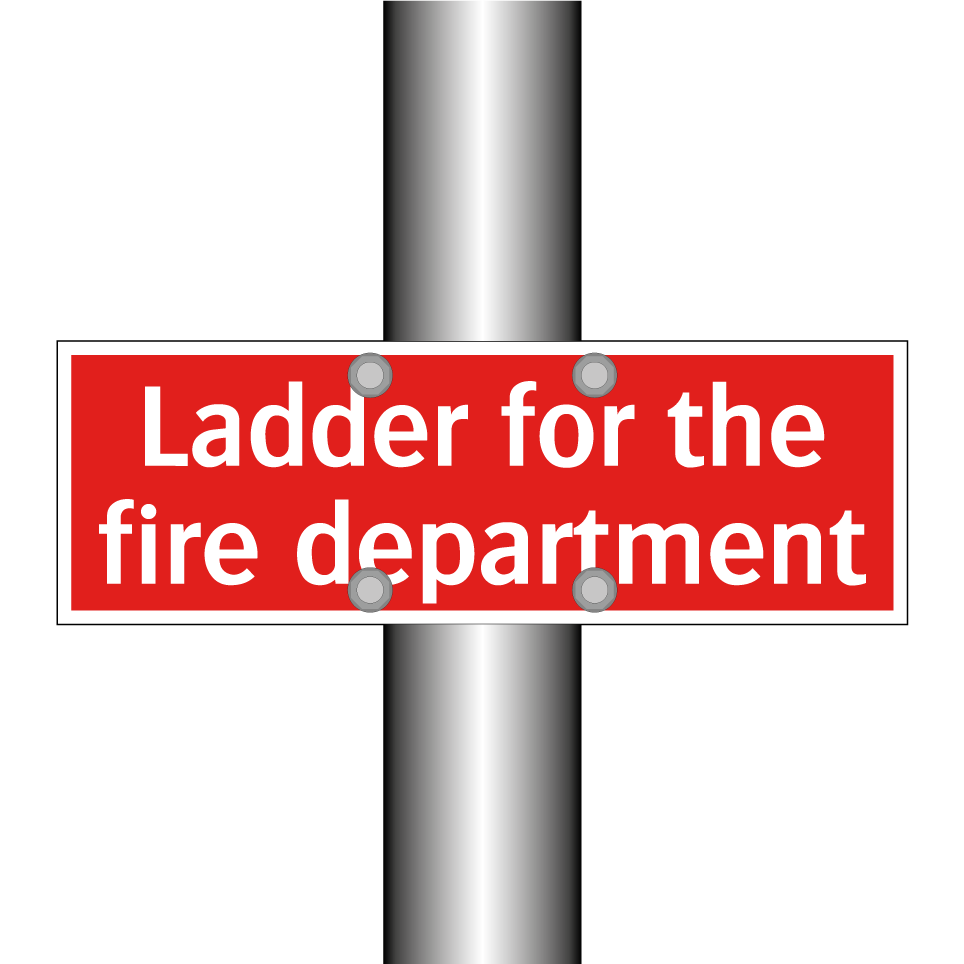 Ladder for the fire department