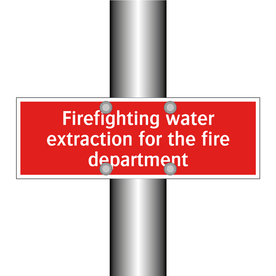 Firefighting water extraction for the fire department
