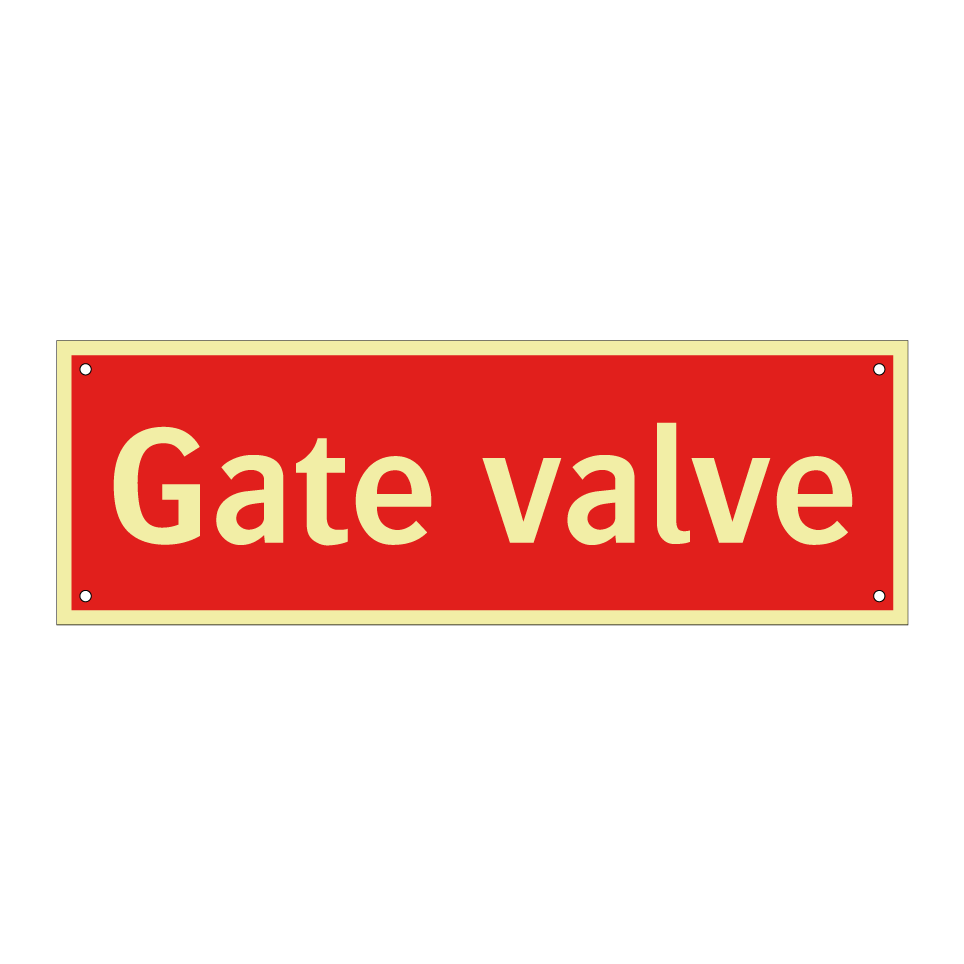 Gate valve