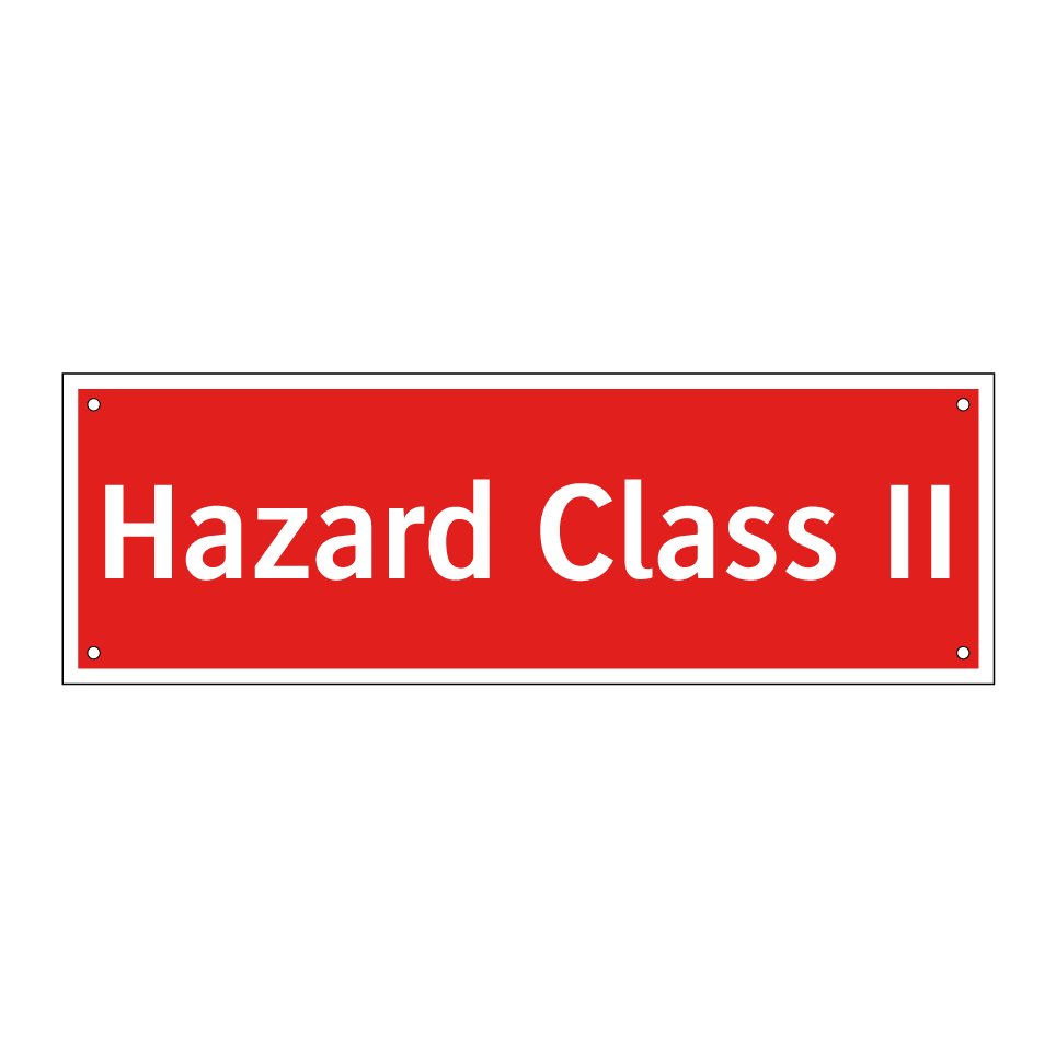 Hazard Class II