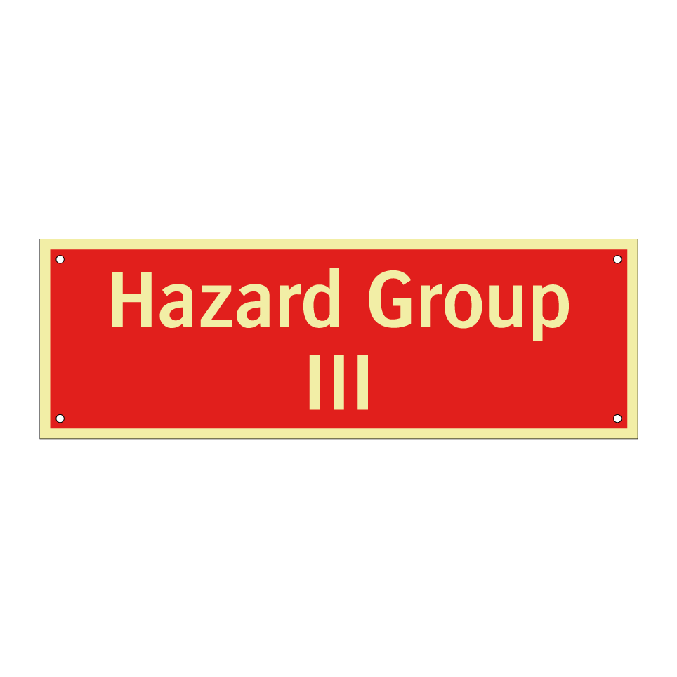 Hazard Group III