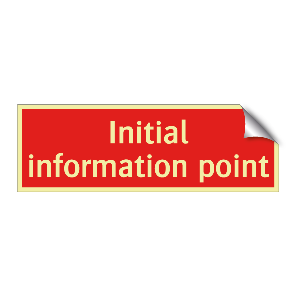 Initial information point