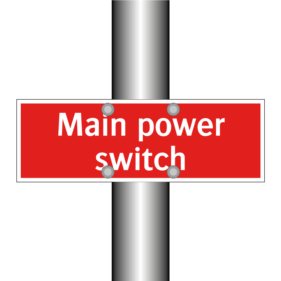 Main power switch